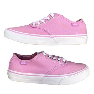 VANS Old School Pink Slip On Shoes Size 6